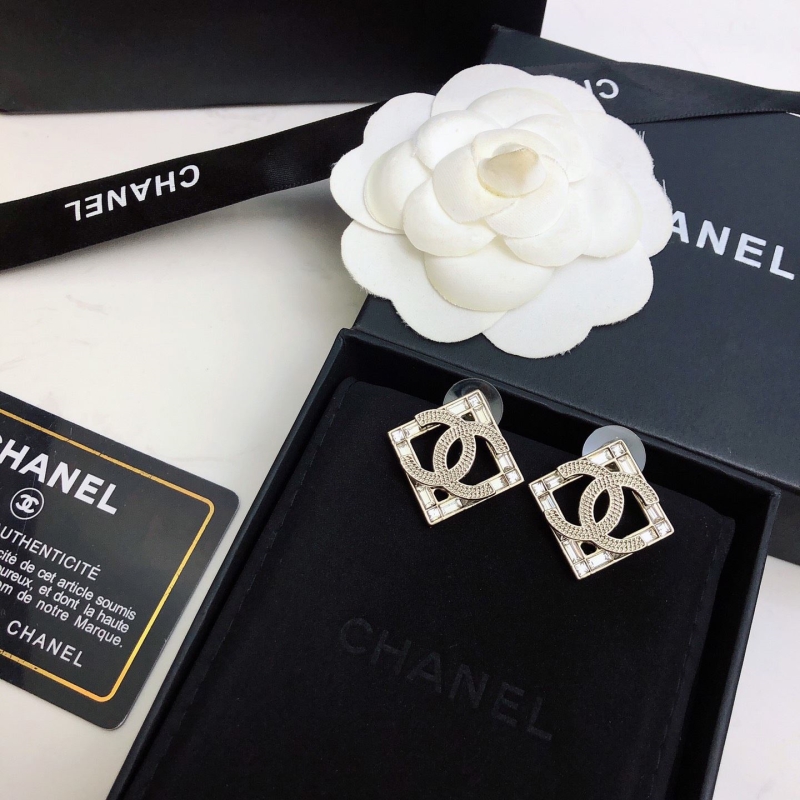 Ch*el earrings